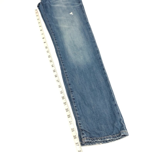 Gap Kids Distressed Denim Bib Overalls EUC Kid's XXL Regular - Picture 8 of 8